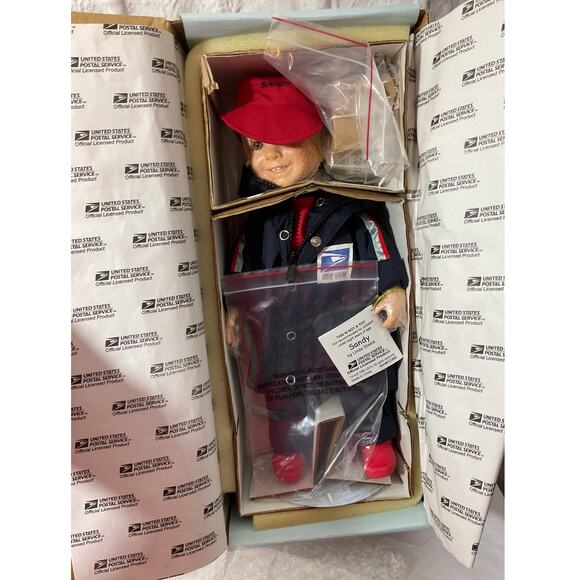 NIB 1998 Linda Steele Sandy US Postal Carrier Doll - Picture 2 of 8